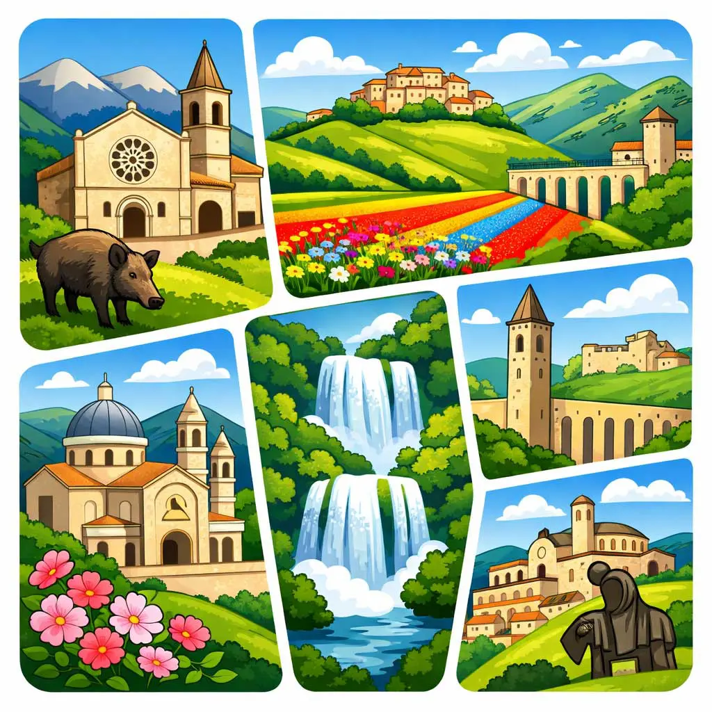 le migliori mete umbria e valnerina