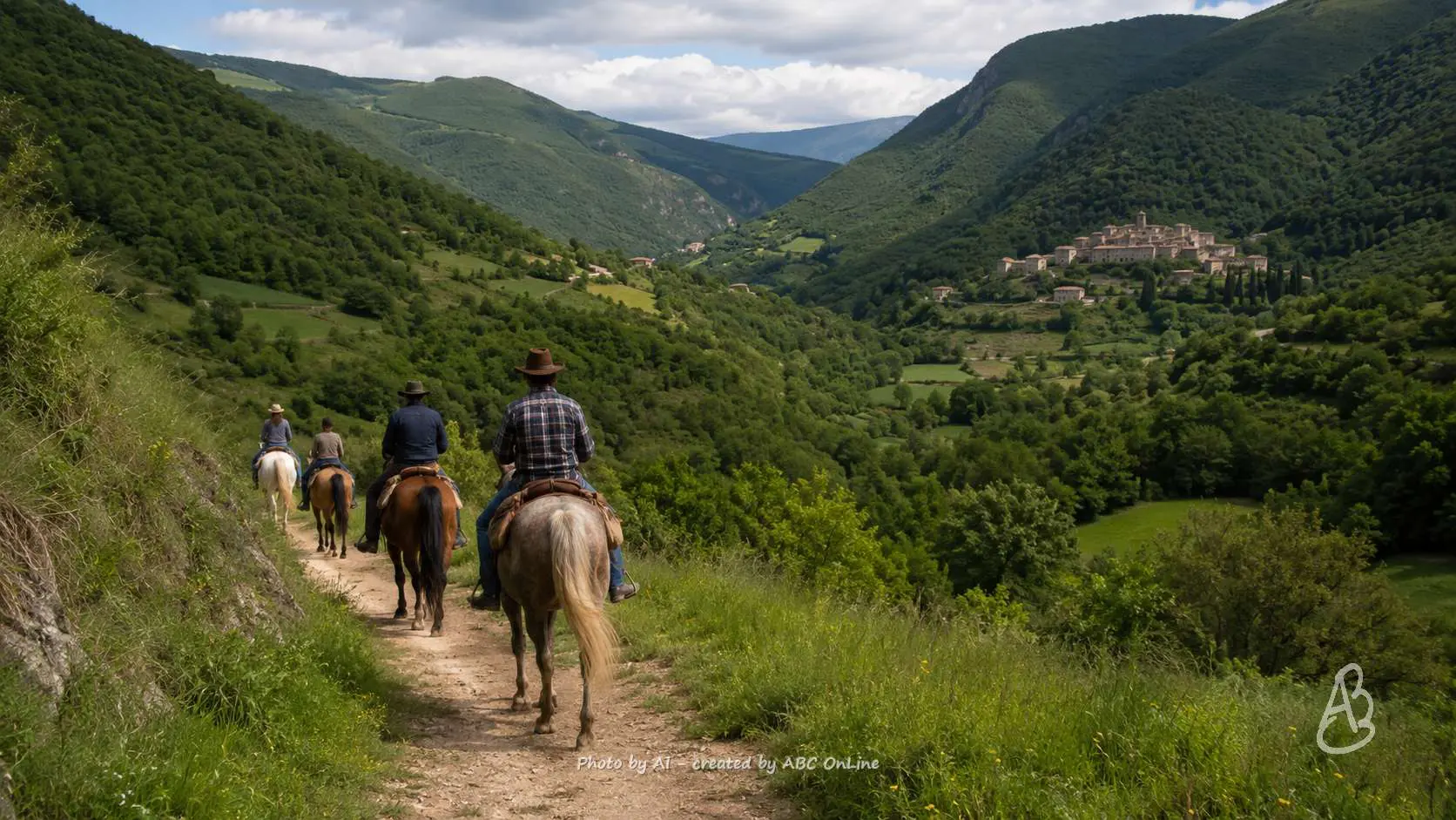 Passeggiate a cavallo in Valnerina: tutte le info