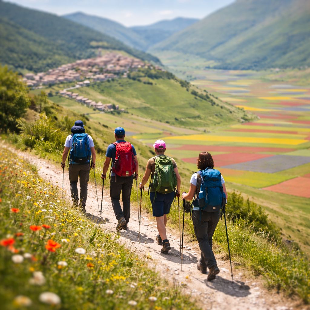 Anello di Castelluccio di Norcia e Pian Grande