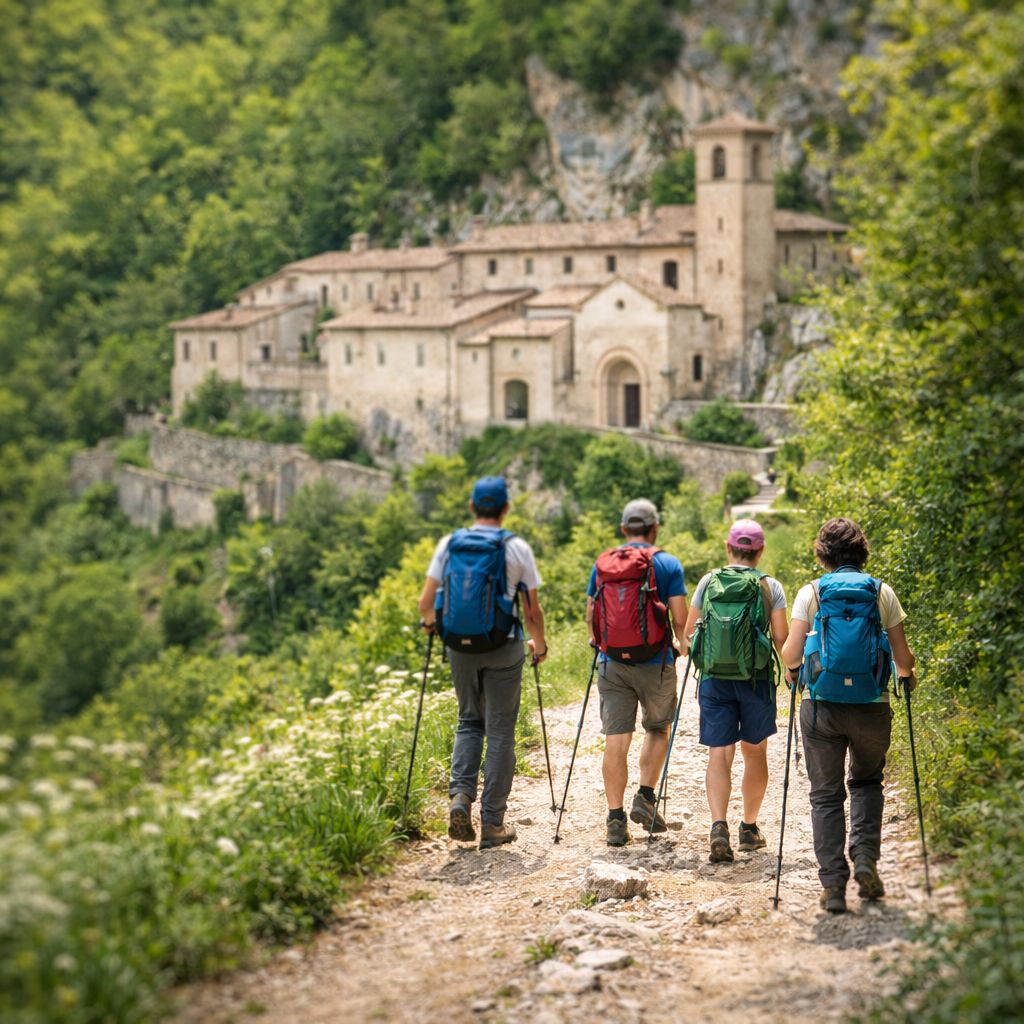 Percorso Valle Castoriana Sant Eutizio