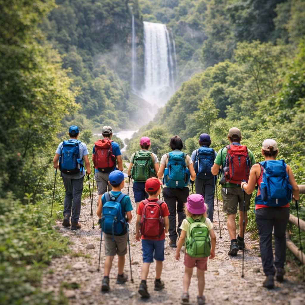 Percorso sentieri ufficiali Cascate delle Marmore sono tra i più gettonati Valnerina percorsi trekking