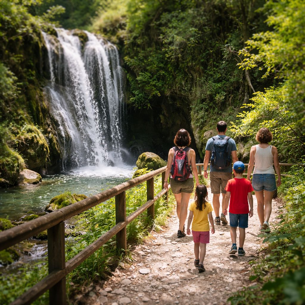 Sentiero delle Cascate del Menotre