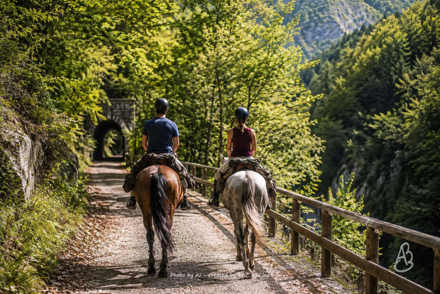 Escursioni a cavallo in Valnerina: natura e sentieri in Umbria